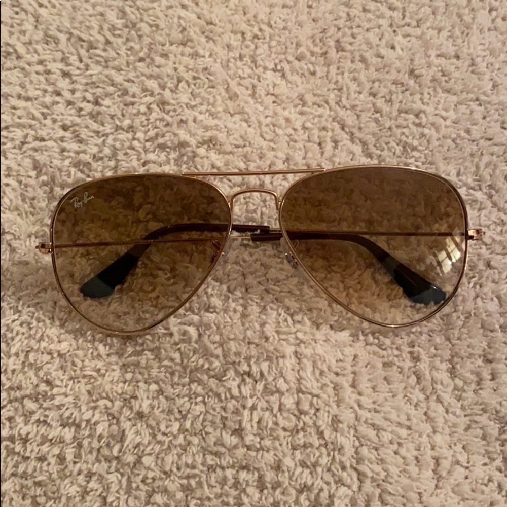 Gold Raybans